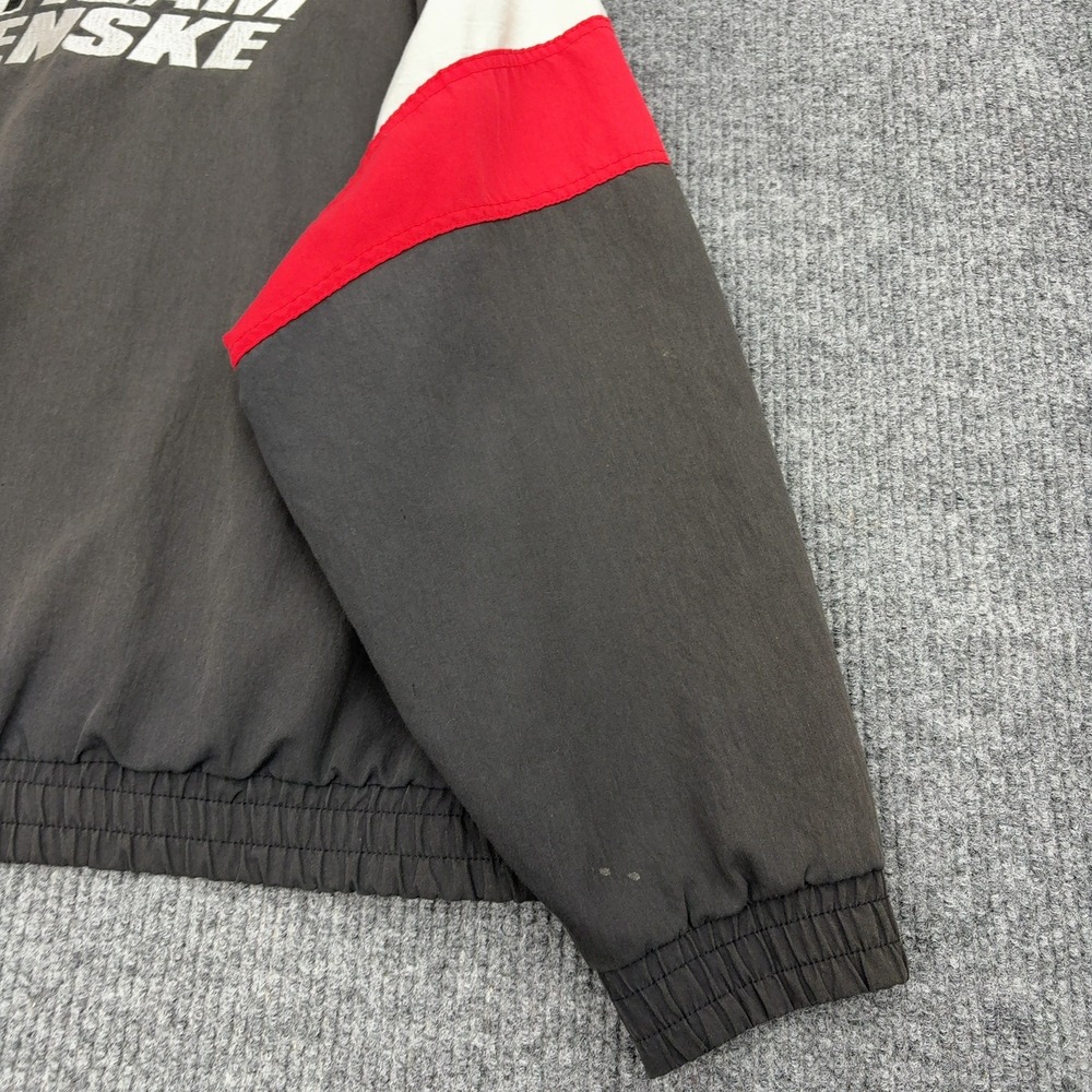 Vintage Team Penske California Imperial Jacket XL Black Red Colorblock Racing - Picture 8 of 11